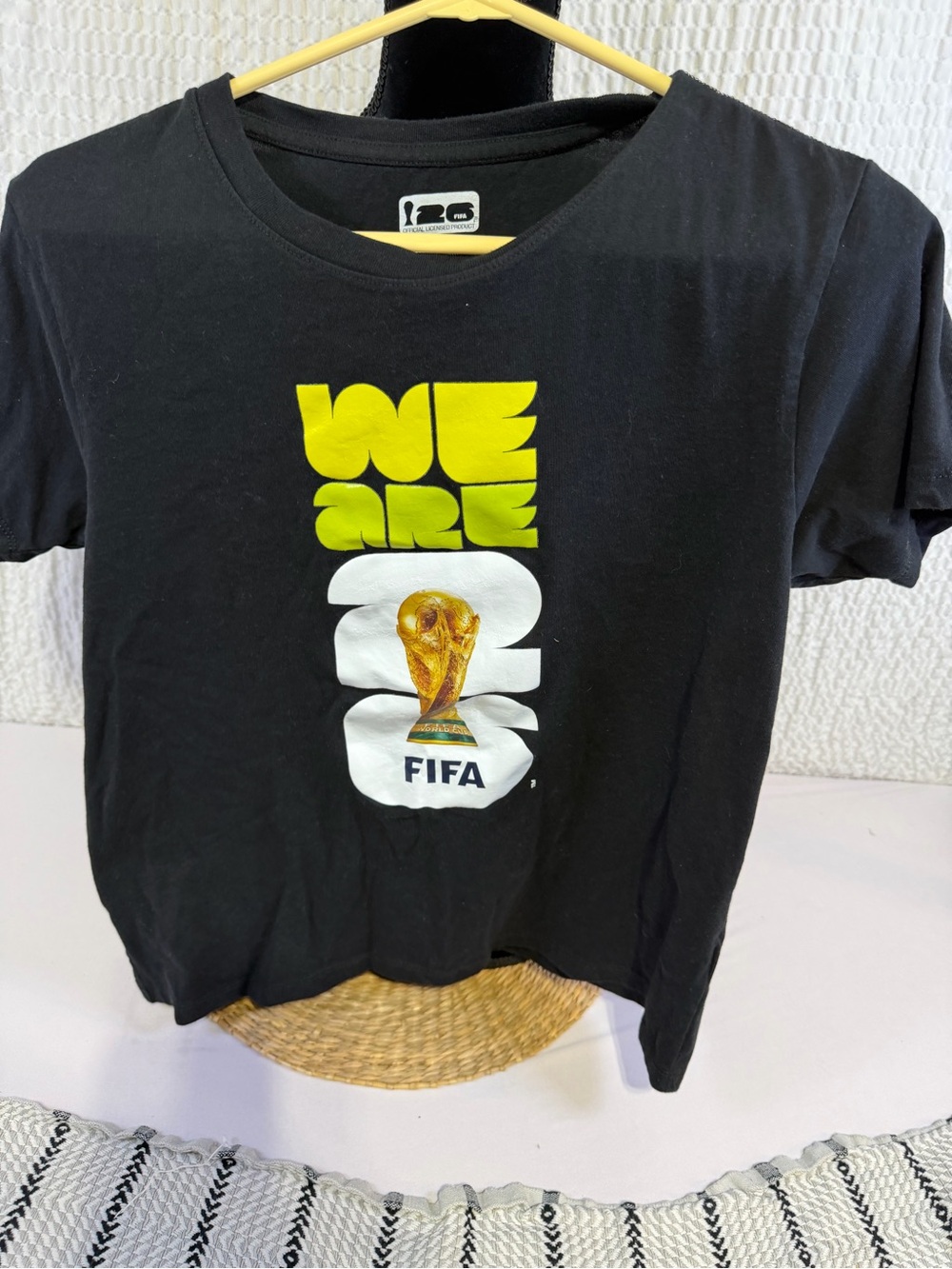 Kids Black FIFA 'We Are' Graphic Tee